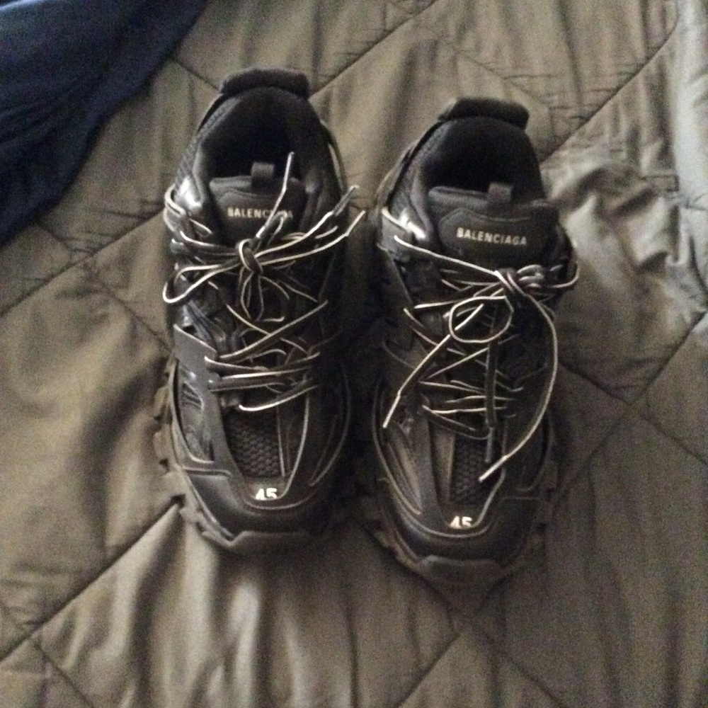 Balenciaga Men's Black Sneakers